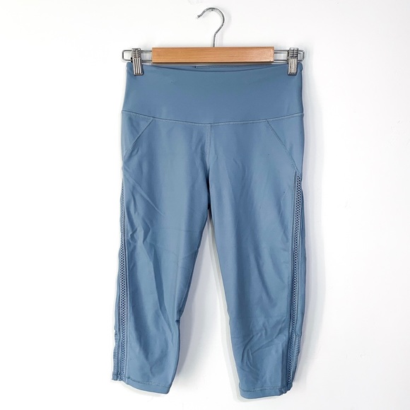 Victoria's Secret Pants - Victoria Secret Sport Knockout Blue Crop Leggings